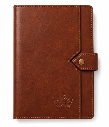 Brown A5 Diary